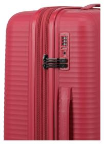 Travelite Air Stripe S,M,L Slim Red + sleva 500,- na příslušenství