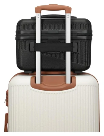 Travelite Bali černý kosmetický kufřík