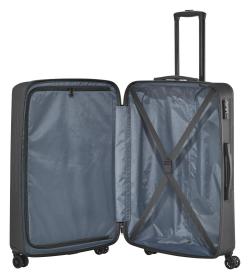 Travelite Bali L Anthracite kufr + jmenovka na kufr