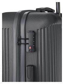 Travelite Bali L Anthracite kufr + jmenovka na kufr