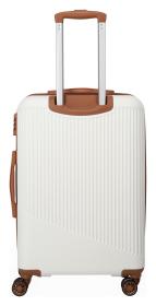 Travelite Bali M White/Cognac kufr