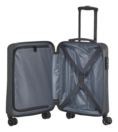 Travelite Bali S Anthracite kufr + jmenovka na kufr