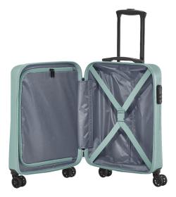 Travelite Bali S Mint kufr + jmenovka na kufr