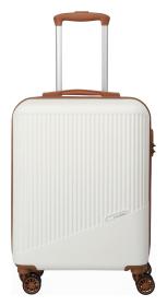 Travelite Bali S White/Cognac kufr Travelite Bali S White/Cognac kufr