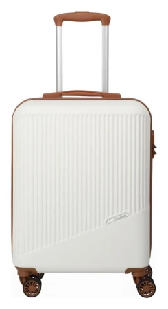 Travelite Bali S White/Cognac kufr