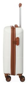 Travelite Bali S White/Cognac kufr