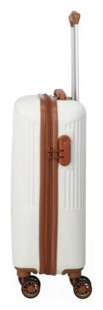Travelite Bali S White/Cognac kufr