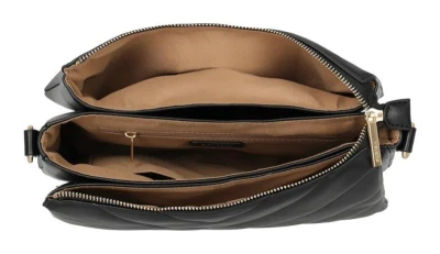 Travelite BARBARA Cozy Crossbody Bag Trio Black