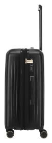 Travelite BARBARA Novelty M Black + kosmetická taštička zdarma