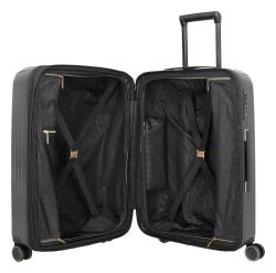 Travelite BARBARA Novelty M Black + kosmetická taštička zdarma