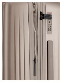 Travelite BARBARA Novelty M Satin Nude + kosmetická taštička zdarma