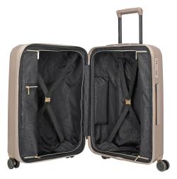 Travelite BARBARA Novelty M Satin Nude + kosmetická taštička zdarma