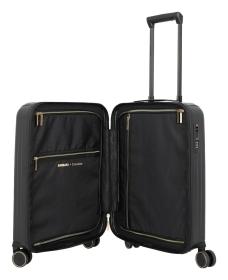 Travelite BARBARA Novelty S Black + kosmetická taštička zdarma
