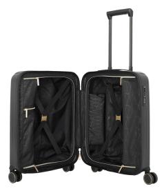 Travelite BARBARA Novelty S Black + kosmetická taštička zdarma