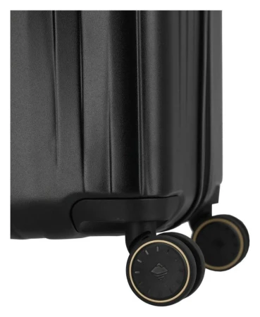 Travelite BARBARA Novelty S Black + kosmetická taštička zdarma