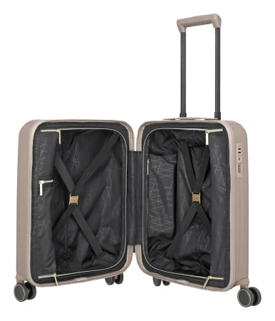 Travelite Barbara Novelty S,M,L Satin Nude sada kufrů