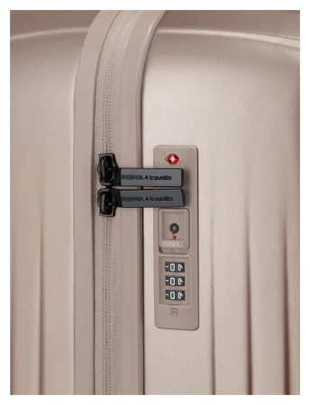 Travelite Barbara Novelty S,M,L Satin Nude sada kufrů
