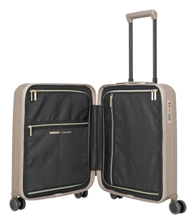 Travelite BARBARA Novelty S Satin Nude + kosmetická taštička zdarma