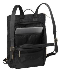 Travelite BARBARA Stepp Backpack Black batoh