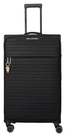 Travelite BARBARA Stepp L Black + kosmetická taštička zdarma