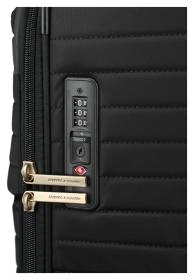 Travelite BARBARA Stepp L Black + kosmetická taštička zdarma