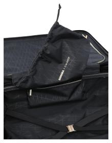 Travelite BARBARA Stepp L Black + kosmetická taštička zdarma