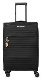 Travelite BARBARA Stepp M Black + kosmetická taštička zdarma