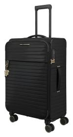 Travelite BARBARA Stepp M Black + kosmetická taštička zdarma