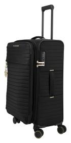 Travelite BARBARA Stepp M Black + kosmetická taštička zdarma