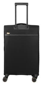 Travelite BARBARA Stepp M Black + kosmetická taštička zdarma