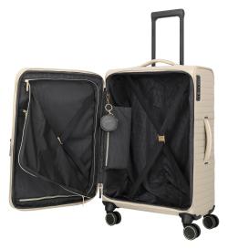 Travelite BARBARA Stepp M Satin nude + kosmetická taštička zdarma