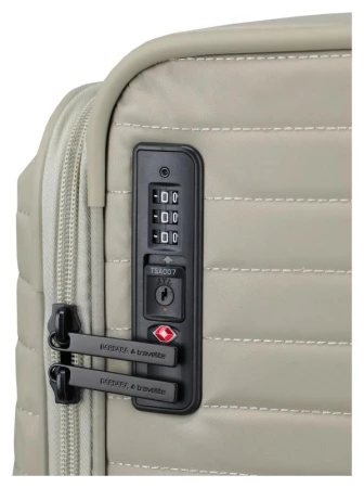 Travelite BARBARA Stepp S Satin nude + kosmetická taštička zdarma