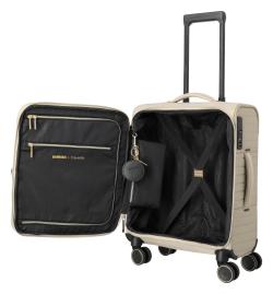 Travelite BARBARA Stepp S Satin nude + kosmetická taštička zdarma