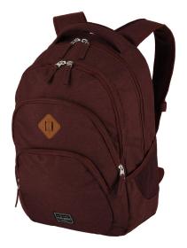 Travelite Basics Backpack Melange Bordeaux batoh
