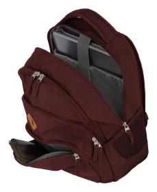 Travelite Basics Backpack Melange Bordeaux batoh