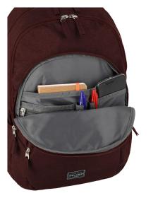 Travelite Basics Backpack Melange Bordeaux batoh