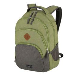 Travelite Basics Backpack Melange Green/grey batoh