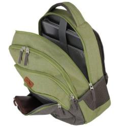 Travelite Basics Backpack Melange Green/grey batoh