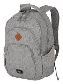 Travelite Basics Backpack Melange Light grey batoh