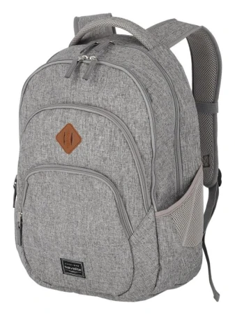 Travelite Basics Backpack Melange Light grey batoh