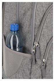 Travelite Basics Backpack Melange Light grey batoh