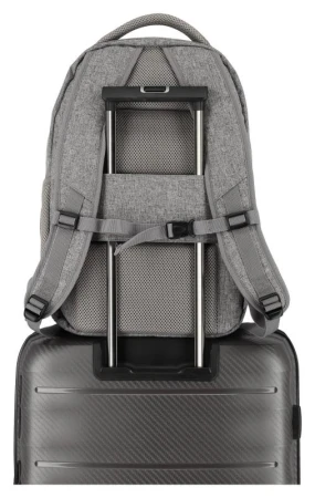 Travelite Basics Backpack Melange Light grey batoh