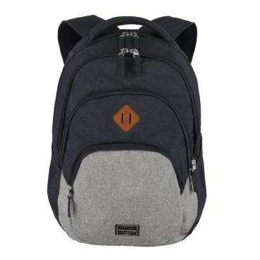 Travelite Basics Backpack Melange Navy/grey batoh