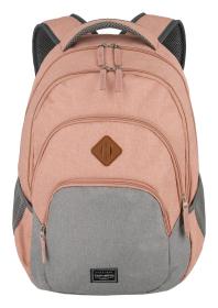 Travelite Basics Backpack Melange Rose/grey batoh Travelite Basics Backpack Melange Rose/grey batoh