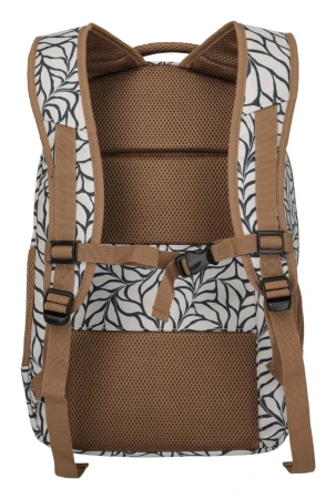 Travelite Basics Backpack Print krémový batoh na notebook