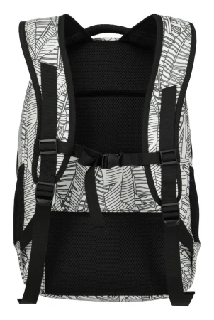 Travelite Basics Backpack Print bílý batoh na notebook