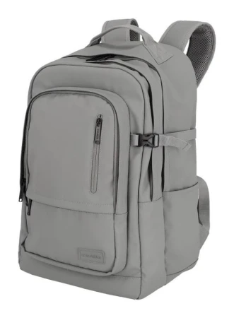 Travelite Basics světle šedý batoh na notebook