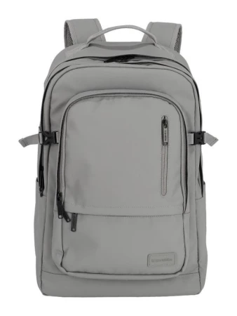 Travelite Basics světle šedý batoh na notebook