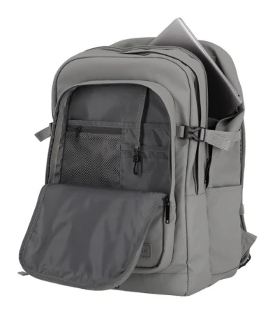 Travelite Basics světle šedý batoh na notebook