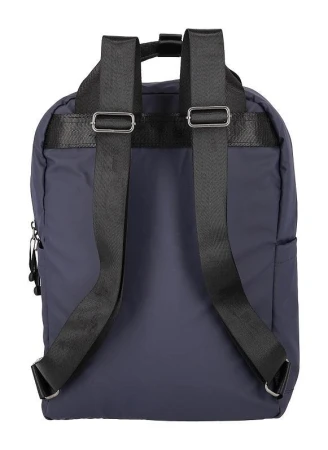 Travelite Basics Canvas tmavě modrý městský batoh